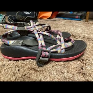 Girls Chacos Multicolored Size 4